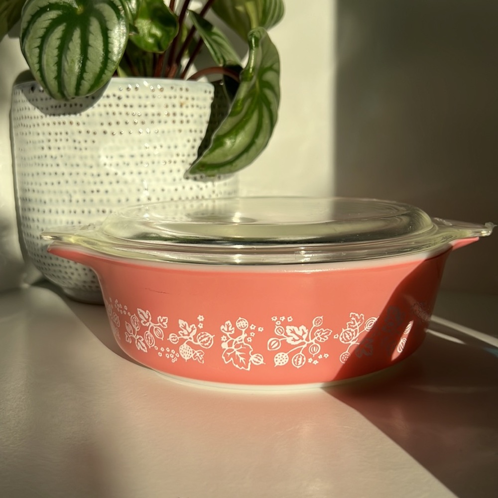 Vintage Pyrex Pink Gooseberry 471